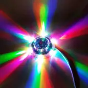 LED RGB Stage Light Mini Colorful Rotating KTV Bar Home Party DJ Disco Effect Li