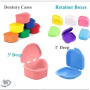 Dental Denture Box case carrier - 3' Deep or Retainer Box - 1' Deep, Upto 100Pk