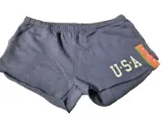 Women's USA Graphic Jogger Shorty Shorts Grayson Threads Size Medium