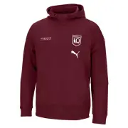QLD Maroons PUMA NRL Youth Team Hoody | Burgundy by Sporting House