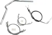 handle set quarter 3-inch chrome-plated H701-903C