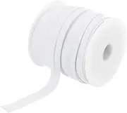 uxcell 1/2 Inch Single Fold Bias Tape Polyester Continuous Bulk Bias Tape for Sewing, Seaming Quilting Hemming Binding Crafts (White 25 Yards)