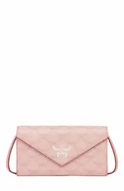 MCM Himmel Crossbody Wallet in Lauretos in Pink at Nordstrom