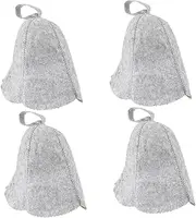 CAXUSD Hair Dry Hat Sauna Head Cover Steam Room Hat Dry Cap for Sauna Protection Perfect for Home