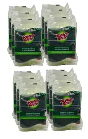 48 Scotch-Brite Heavy Duty Scrub Sponge Foam Scrub Kitchen Cleaner (Pack of 4 X 12)