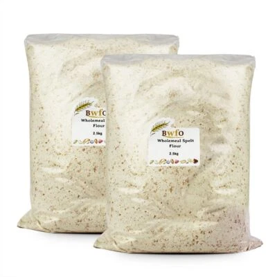 Spelt Flour Wholemeal 5kg | BWFO | Free UK Mainland P&P
