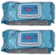Adult Washcloths for Body Cleanup or Incontinence, Prima Wipes (2)