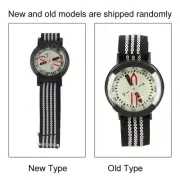 Outdoor Waterproof Compass Luminous Wrist Compass Watch With FF