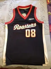 NRL Sydney Roosters Basketball Singlet M Training Rugby League Merchandise Blue