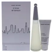 Issey Miyake Leau Dissey by Issey Miyake for Women - 2 Pc Gift Set 3.3oz EDT Spray, 2.6oz Moisturizing Body Cream