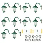 Complete Lamps With White LEDs 20mA 3V AC Or DC For Building Layout Steel Column