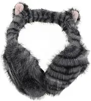 COSMEVIVI Earmuffs Ear Muffs for Winter Ear Protection for Protector Boy Protectors Stitch Cold Babies Knitted Winter Fleece Cute Earmuff Grey Plush