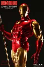 Sideshow Marvel Classic Iron Man Comiquette 1:4 Scale NIB