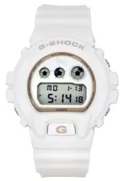 Casio G-Shock White Dial Quartz Sports 200M Men's Watch DW-6900SHB-7