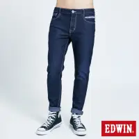 在飛比找momo購物網優惠-【EDWIN】男裝 加大碼-JERSEYS 迦績 超彈錐形褲