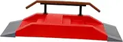 HONMEET Skateboard Park Ramp DIY Mini Skate Ramp with Interchangeable Props for Adults Easy Assembly Modular Design for Unique Finger Skateboard Parks