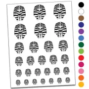 Egyptian Pharaoh Skull Temporary Tattoo Water Resistant Set