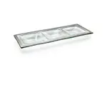Annieglass Roman Antique 3-Section Tray