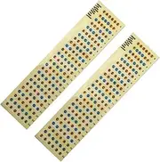 Barbuly 2X Guitar Fretboard Note Decals Frets Map Sticker for Beginner Learner Practice Fit 6 Strings Acoustic Electric Guitar