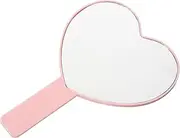 MERRYHAPY Heart-shaped Travel Mirror Compact Hand Mirror for Women Mini for Purse or Travel