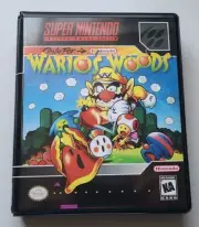Wario's Woods CASE ONLY Super Nintendo SNES Box BEST Quality Available
