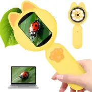 Microscope for Kids Mini Pocket Handheld Kids Microscope Educational Science ...