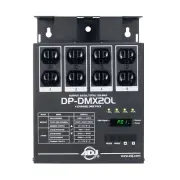 ADJ Products DMX20L 4-Channel Universal DMX Dimmer/Switch Pack, Compact and P...