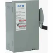 EATON Nonfusible Single Throw Safety Switch, General Duty, 240V AC, 3PST Mfr #: