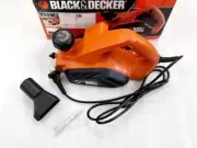 BLACK+DECKER KW712-QS 650W Wood Planer (Orange & Black)