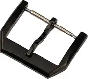 [MVBVTKTAER] Stainless Steel Buckle 18MM Leather Strap Buckle, Silver Black Rose Gold Watch Accessory Fit For Mark Watch clasp