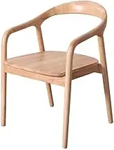 CVBFDB Scandinavian Solid Wood Chair Backrest Armchair Sub Leisure Solid Wood Dining Chair