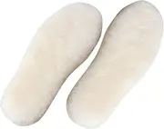 Baluue 1 Pair Women Warm Insoles Fuzzy Boot Shoe Insoles for Winter Comfortable Skin Friendly Design for Adult Footwear Practical Convenient for Everyday Use