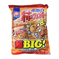 在飛比找松果購物優惠-+東瀛go+超BIG 大袋 龜田柿種米果 8袋入 400g 