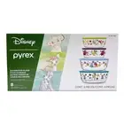 Disney Pyrex Food Storage, 8 Pieces, 4 Containers & 4 Lids (2 sizes x 2 pieces)