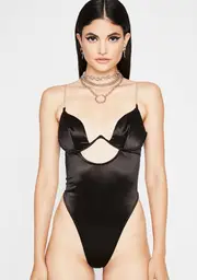 Thot Attack Satin Bodysuit