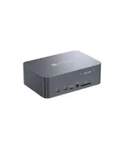 AV Access Dual Monitor KVM Switch Docking for Laptop & Desktop - Type C Charg...