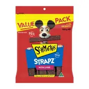 Schmackos Strapz with Liver 500g