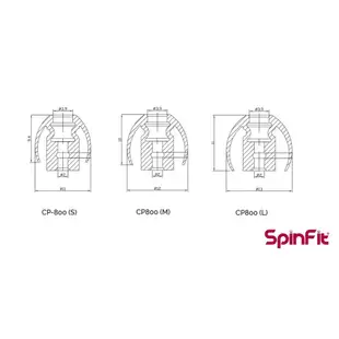SpinFit CP-800 單對入 (原廠包裝) | 強棒電子專賣店