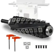 6" Spiral Cutter Head and Helical cutterhead for Jet 6" Woodworking Tool, 4 R...