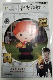 Ron Weasley 4.5' Halloween Airblown Inflatable Wizarding World Harry Potter New!