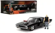 Jada Toys - 1:24 Hollywood Rides Fast and the Furious - Dodge Charger with Dom F