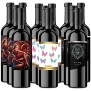 12 Bottles MIXED Cabernet Sauvignon Shiraz 750ml SA Red Wine Constellation SCBUL
