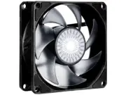 Cooler Master SickleFlow 80 V2 All-Black Square Frame Fan with Air Balance Cur