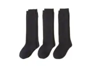 Jefferies Socks Kids Seamless Cotton Knee High Navy Size 12-6 10403