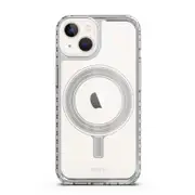 EFM Zurich Flux Case Armour Compatible with MagSafe for iPhone 13 mini (5.4") - Frost Clear