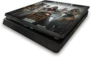 Official Assassin's Creed Key Art Syndicate Graphics Vinyl Sticker Gaming Skin Decal Cover Compatible with Sony Playstation 4 PS4 Slim Console