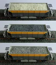 RESIN WAGON LOAD FOR BACHMANN OO GAUGE YGB BOGIE SEACOW BALLAST HOPPER WAGON