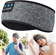 Sleep Headphones Bluetooth Headband, Wireless Headphones Headband,Music Headband Ultra-Soft Sleeping bedheadphones Cool Gadgets for Dad/Men/Women/Teen,Bluetooth Headphones with Microphone