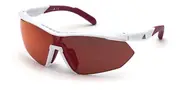 Adidas SP0016 21L Women’s Sunglasses White Size 145