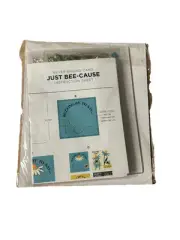 Never Ending Cause "Just Bee-Cause" Card Making Kit Stamps & Instructions